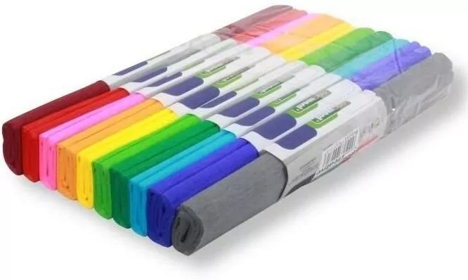 Bibuła marszczona mix 25x200cm - tantis.pl