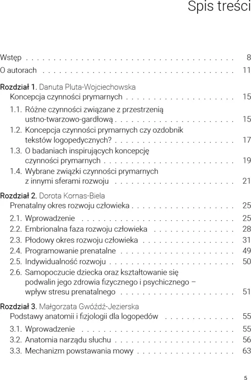 Czynności prymarne w logopedii. Tom 1 - tantis.pl