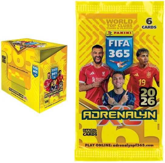 Panini Fifa 365 Adrenalyn XL 2026 saszetka mix - tantis.pl