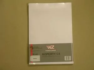 Wz Eurocopert. Koperta C4, biała - tantis.pl