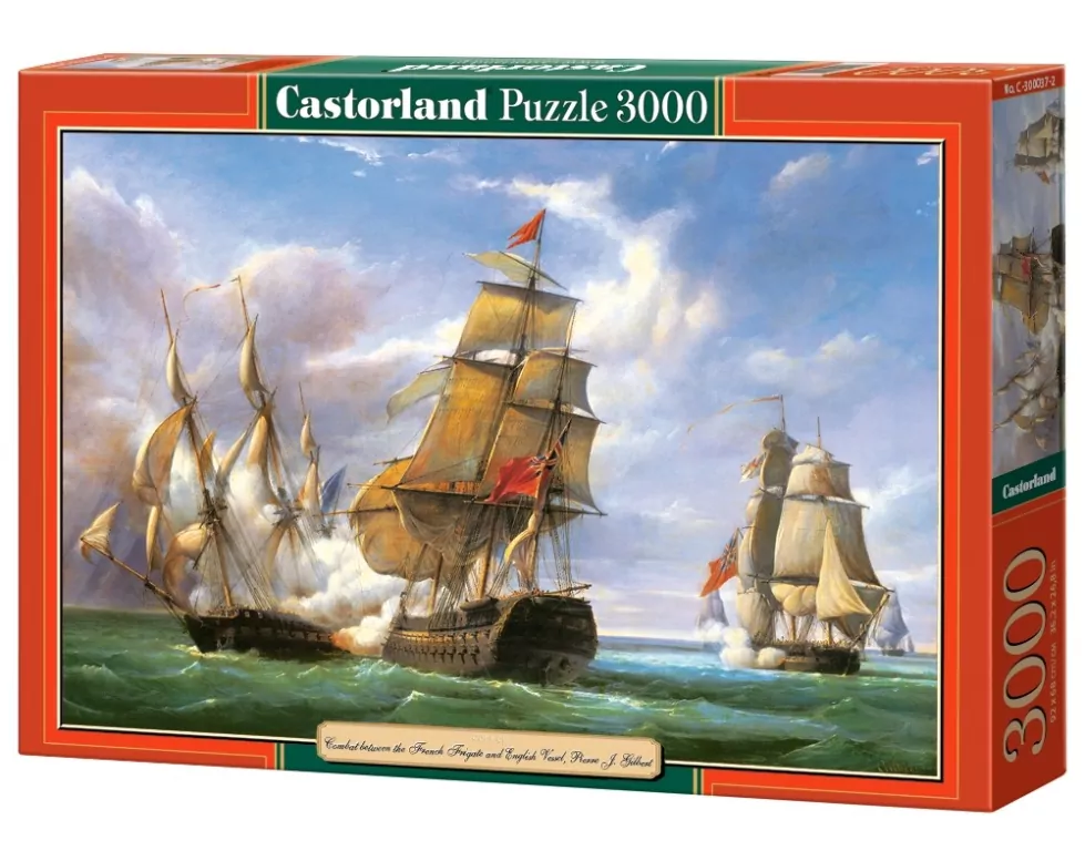 Puzzle 3000. Żaglowce na morzu. 300037 - tantis.pl