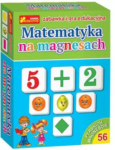 Zabawka i gra edukacyjna - Matematyka na magnesach - tantis.pl
