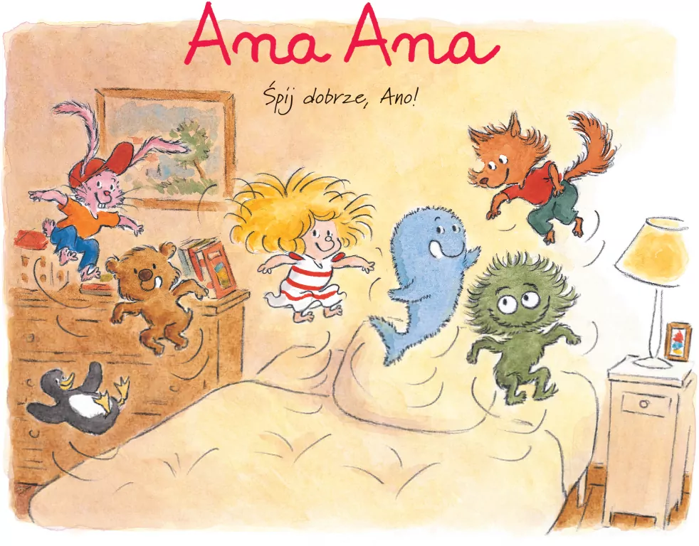 Śpij dobrze, Ano! Ana Ana. Mój pierwszy komiks 5+. Tom 1 - tantis.pl