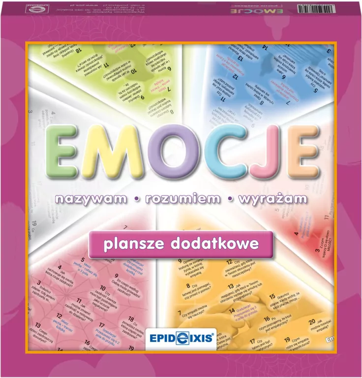 Emocje - plansze dodatkowe - tantis.pl