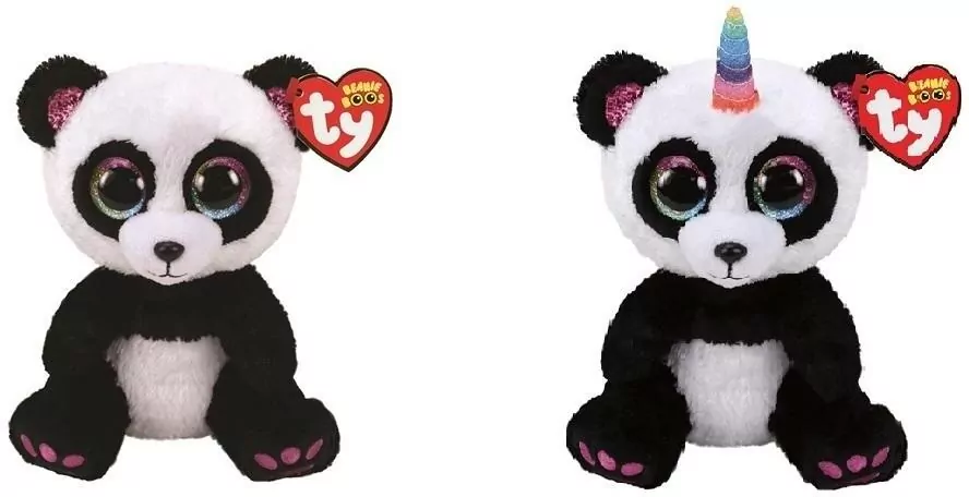 TY BEANIE BOOS Paris panda 15cm 36307 - tantis.pl