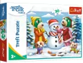 Puzzle 30. Zimowe zabawy Treflików - tantis.pl