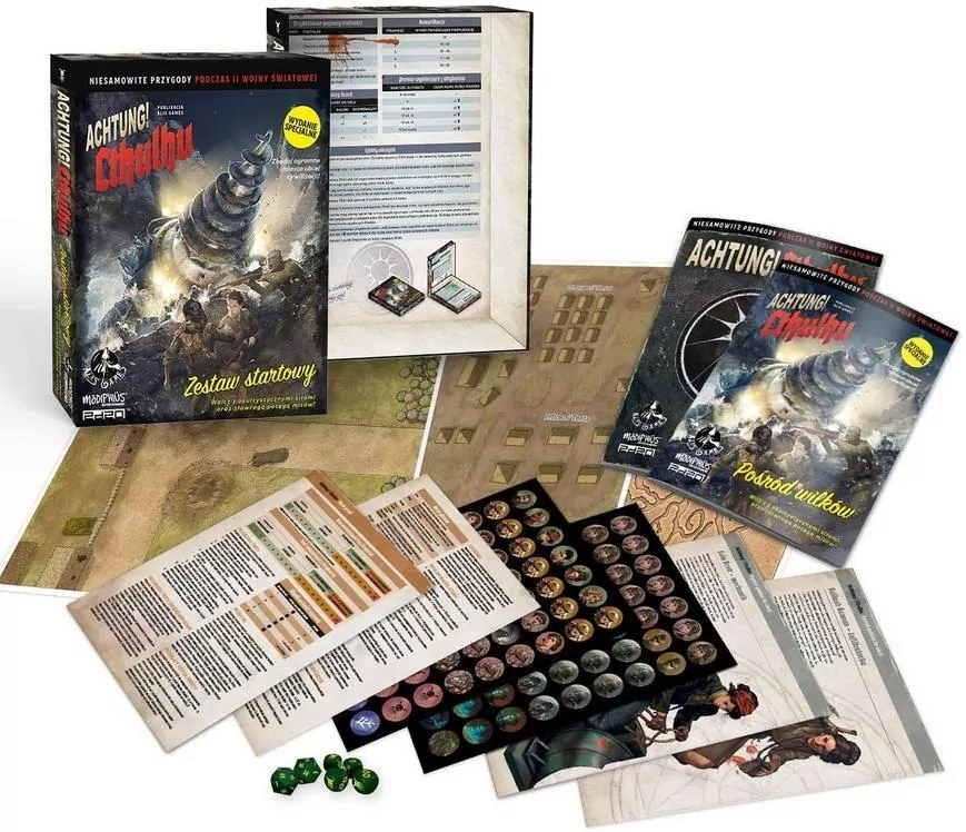 Achtung! Cthulhu Zestaw startowy - tantis.pl