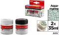 Farba akrylowa zielona 35ml + środek tworzący - tantis.pl