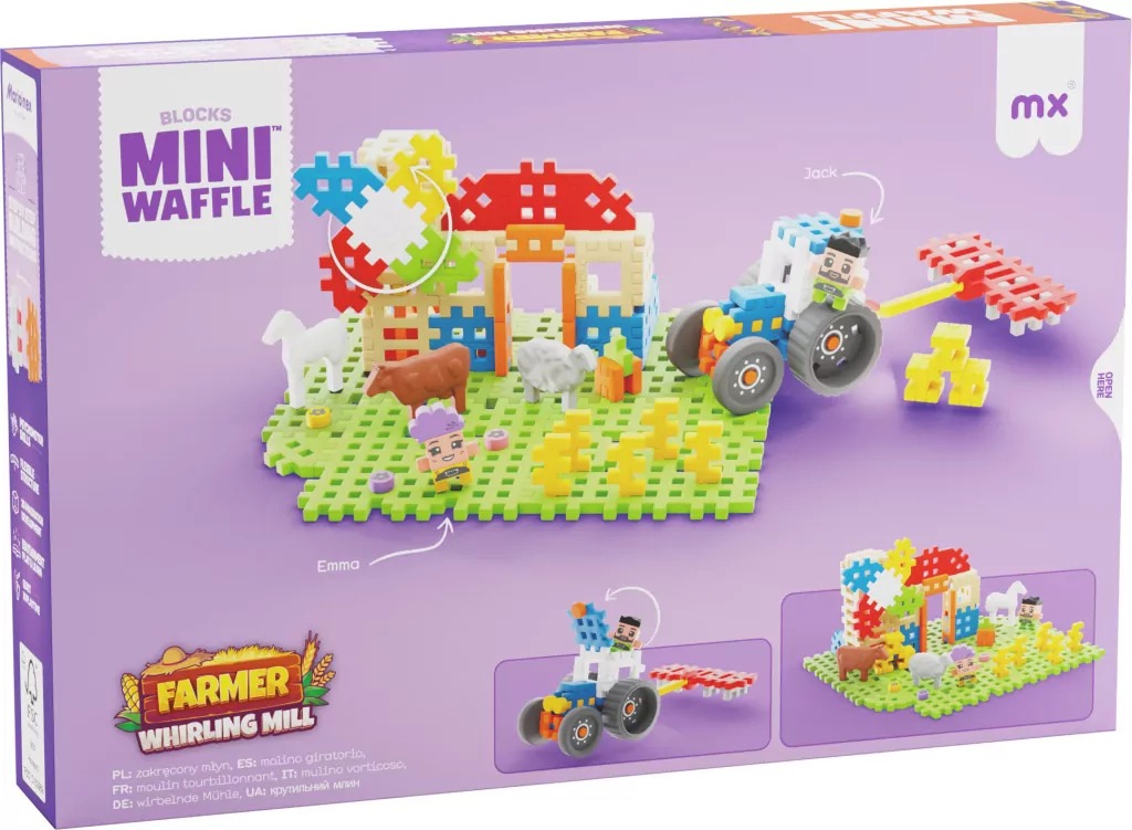 Mini Waffle - Farmer - Zakręcony młyn - tantis.pl