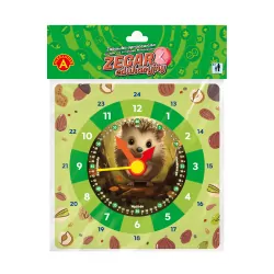 Zegar edukacyjny - Jeż