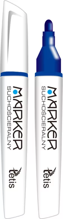 Marker suchościeralny niebieski - tantis.pl