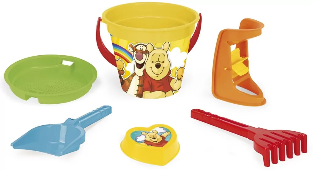 Komplet do piasku 6 elementów Kubuś Puchatek - tantis.pl