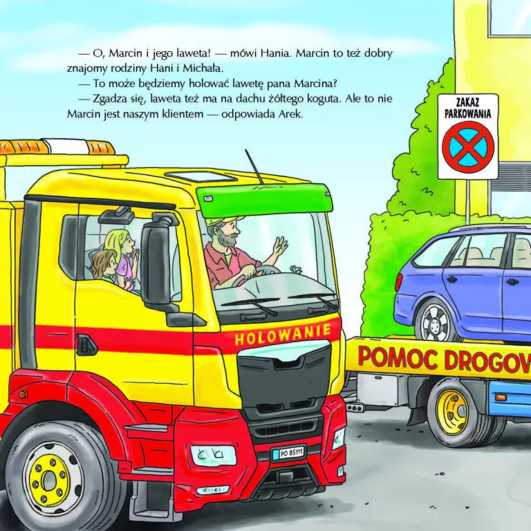 Duże pojazdy w mieście. Mądra mysz - tantis.pl