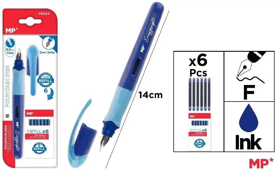 Pióro wieczne 0,5mm z wkładami - tantis.pl