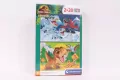 Clementoni. Puzzle 2x20. Super Kolor. Jurassic World - tantis.pl