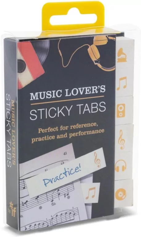 Sticki Tabs - Muzyka (przyklejane fiszki) - tantis.pl