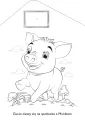 Kolorowanki z zagrody. Prosiaczek - tantis.pl