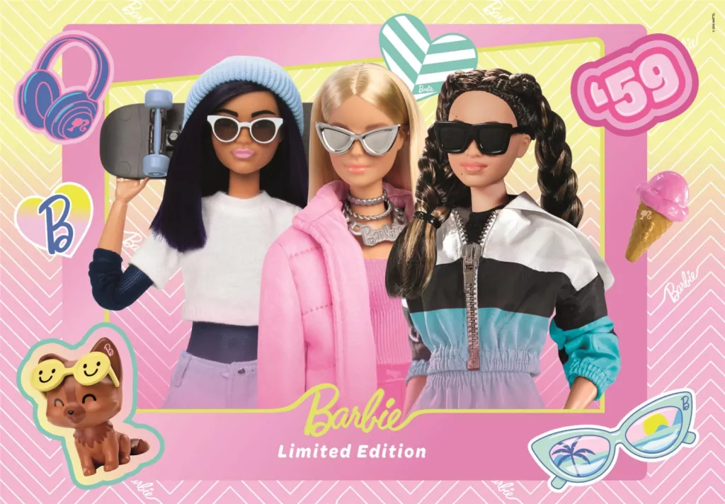 Puzzle 104 Barbie - tantis.pl