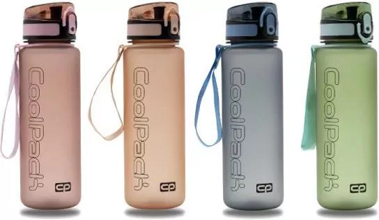 Bidon Brisk, 600ml. Pastel CoolPack. Mix kolorów - tantis.pl
