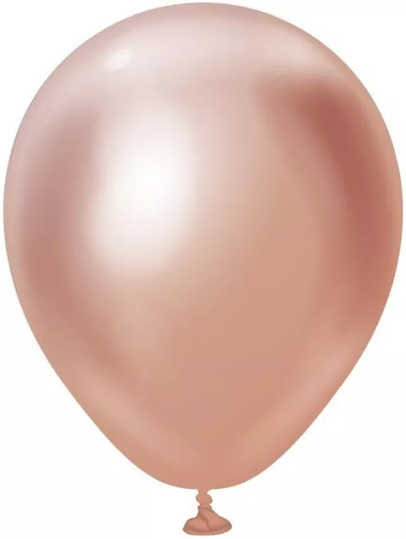 Balony Kalisan mirror różowo-złote - tantis.pl