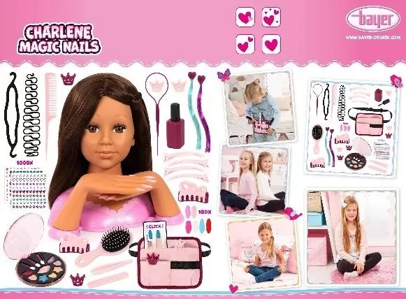 Głowa do stylizacji Charlene Magic Nails - tantis.pl
