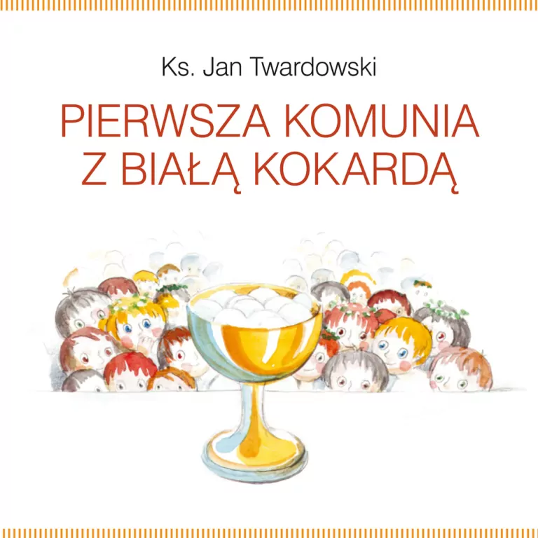 Pierwsza Komunia z białą kokardą - tantis.pl