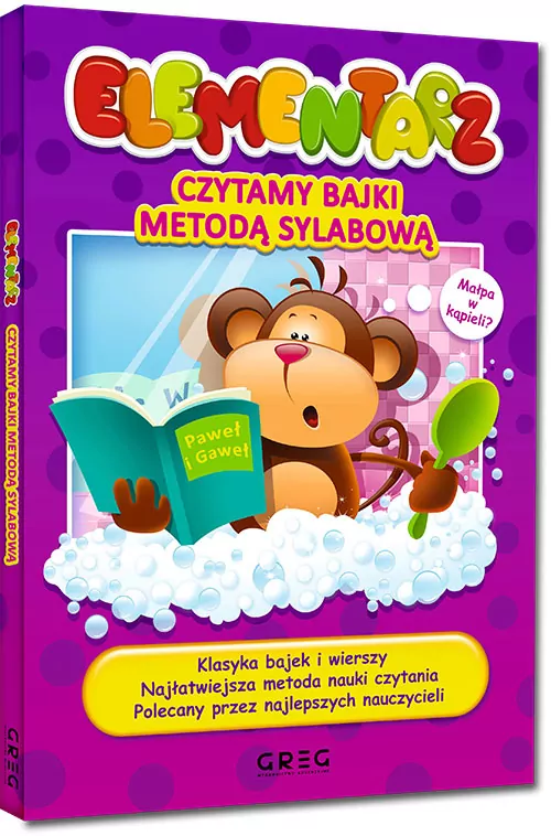 Elementarz. Czytamy bajki metodą sylabową - tantis.pl