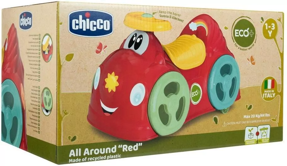 Jeździk All Around czerwony Eco+ - tantis.pl