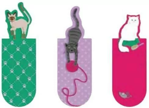 Moses. Zakładki magnetyczne. Koty, 3 sztuki - tantis.pl