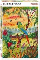 Puzzle 1000 - Ara Zielona PIATNIK - tantis.pl