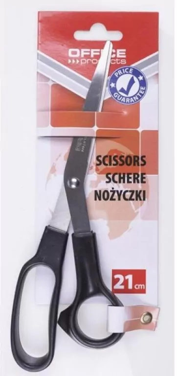 Nożyczki 21cm czarne - tantis.pl