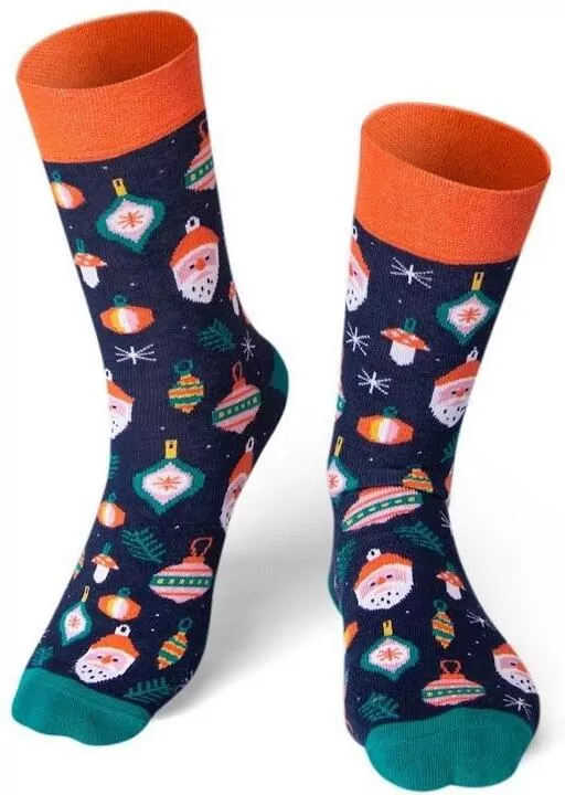 Skarpety długie Bombki 39-42 - tantis.pl