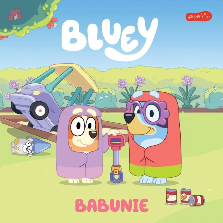 Babunie. Moja czytanka. Bluey - tantis.pl