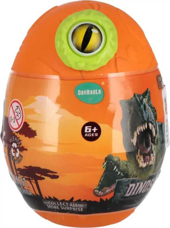 DINOZAUR W JAJU 10CM MIX4 MC DISP 12/72/144 - tantis.pl