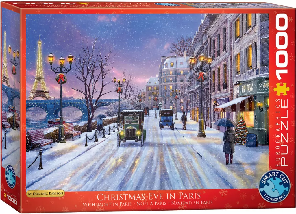 Puzzle 1000 Christmas Eve in Paris 6000-0785 - tantis.pl