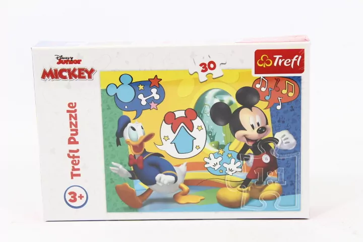 Puzzle 30. Myszka Miki i Wesoły Domek. 18289 - tantis.pl