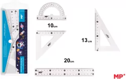 Zestaw geometryczny Kosmos 4 elementy w etui