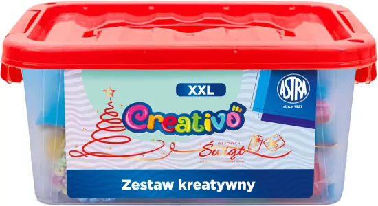 Zestaw kreatywny XXXL Christmas Astra 2000 elementów