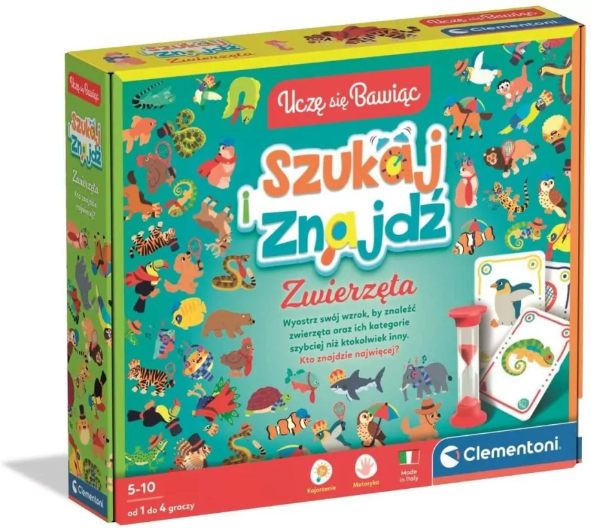 Popatrz i Znajdź Zwierzęta - tantis.pl