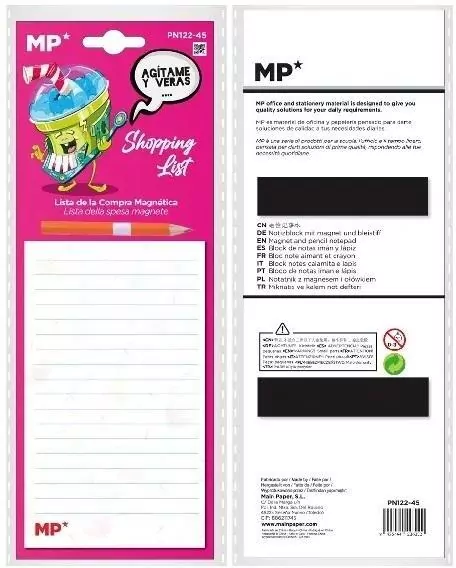 Notes magnetyczny na lodówkę z ołówkiem - tantis.pl