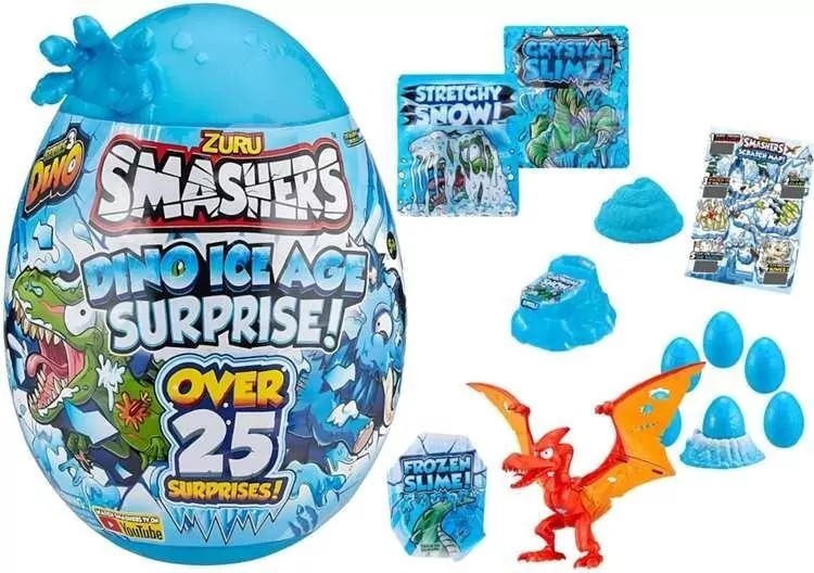 Zuru Smashers Dino Ice Age Jajko Niespodzianka - tantis.pl