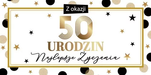 Pudełko Urodziny 50 - tantis.pl