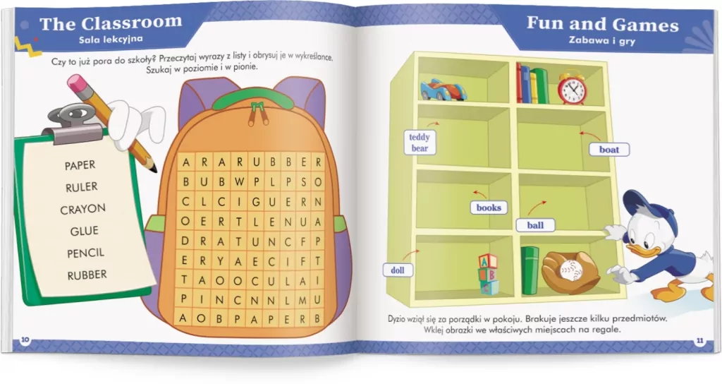 Disney uczy. Elementarz języka angielskiego - tantis.pl