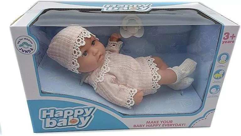 Lalka winylowa 24cm mówi i śpiewa po polsku - tantis.pl