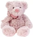 Miś Maurizio pudrowy róż 38cm - tantis.pl