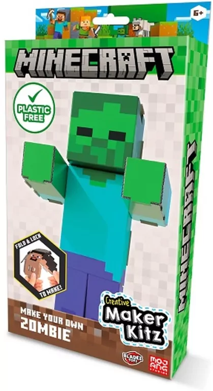 Minecraft zbuduj figurkę Zombie - tantis.pl
