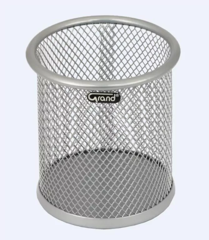 Pojemnik na długopisy GR-004S srebrny GRAND - tantis.pl