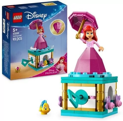 LEGO® Wirująca Arielka 43259 - tantis.pl