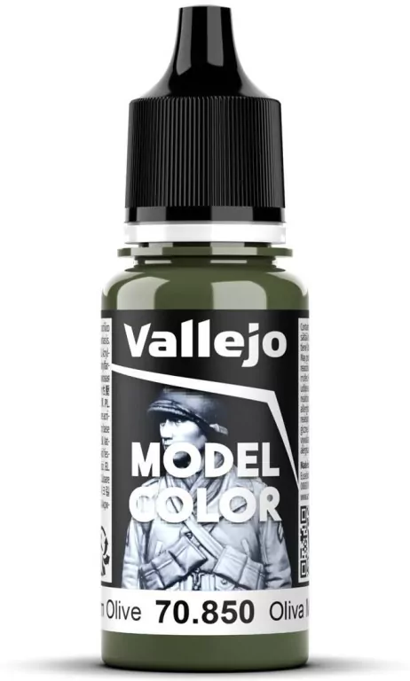 Vallejo: 70.850 - Model Color - Medium Olive (18 ml) - tantis.pl