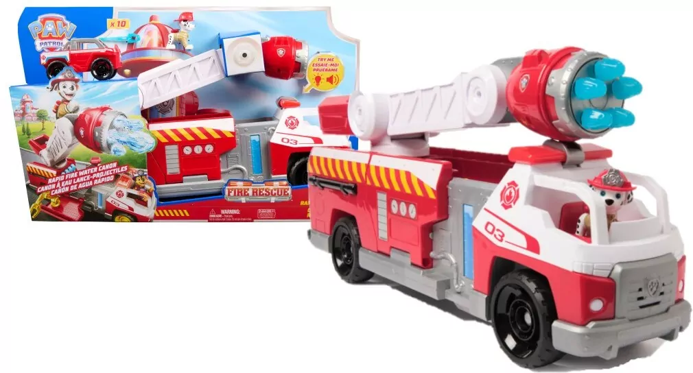 Psi Patrol: Fire Rescue - Wóz strażacki deluxe - tantis.pl
